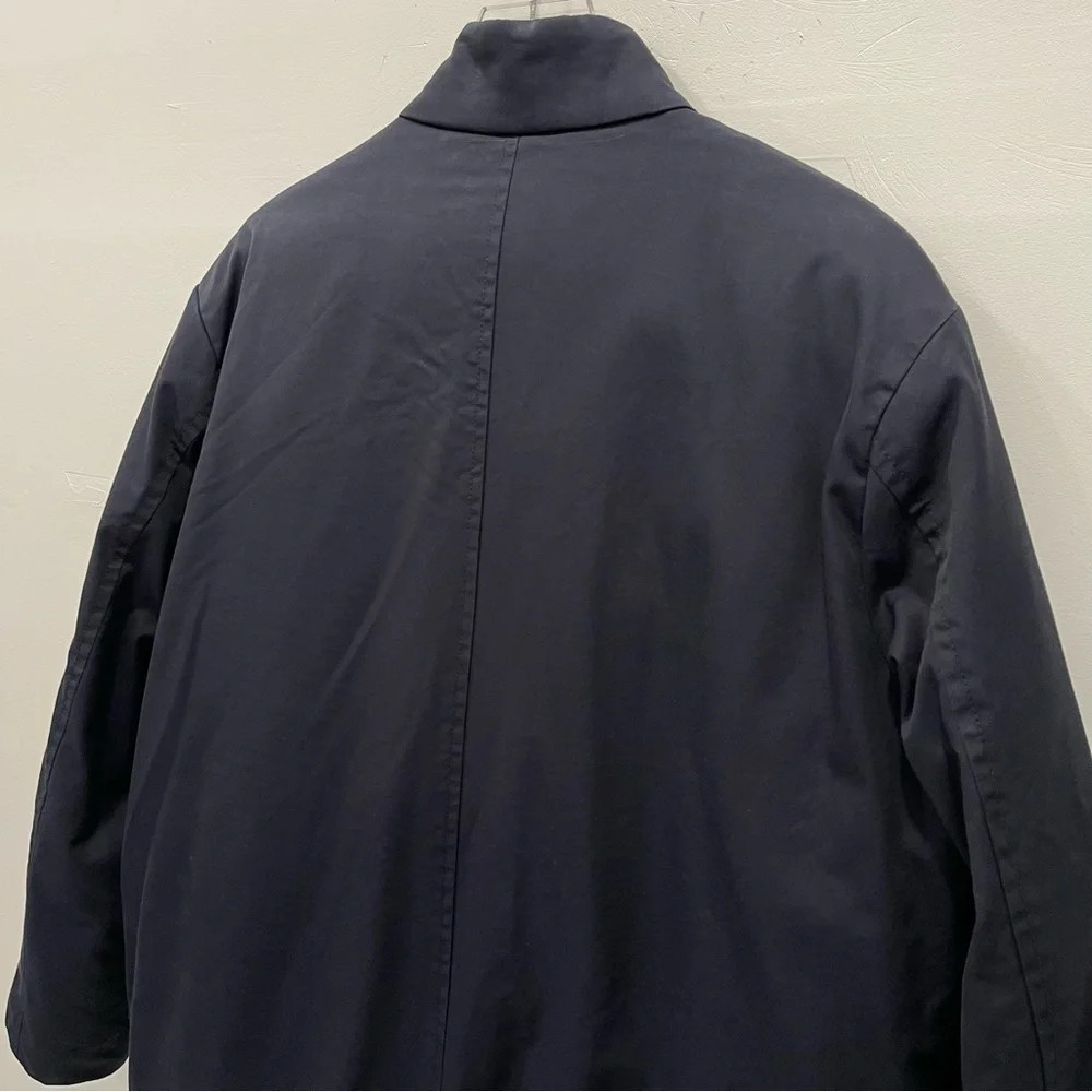Banana Republic Cotton Filled Full Zip Jacket Preppy Navy Men’s XL